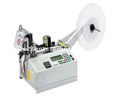 เครื่องตัดลาเบล เครื่องตัดเทปผ้า เครื่องตัดริบบิ้น เครื่องตัดเทปเวลโคร Sf-120h